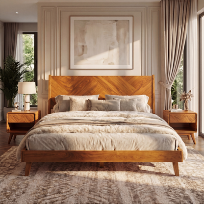 Gazelle Platform Bed Frame - - Bed Frame