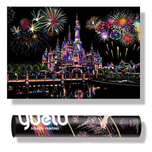 UrbanGlow Scratch Painting Kia Day Design