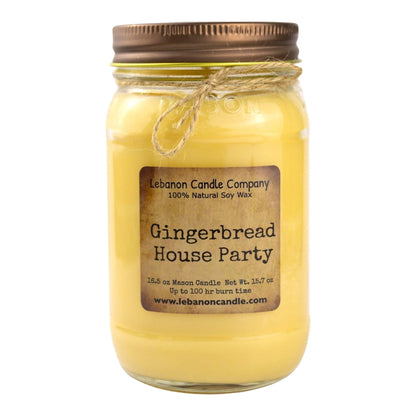 Gingerbread House Party Candle - - Candles & Melts