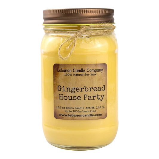 Gingerbread House Party Candle - - Candles & Melts