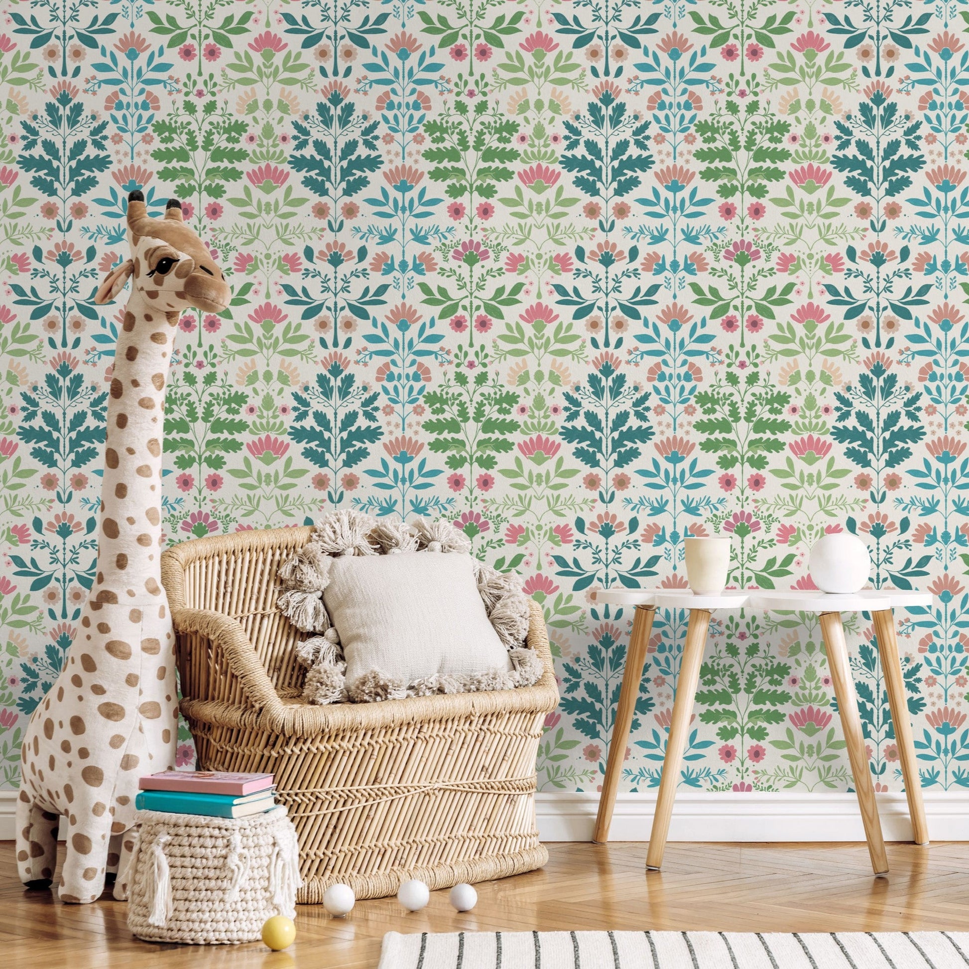 Fleur Wallpaper- WALL BLUSH- {{Product type}}