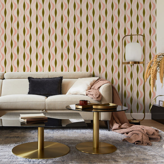 Girl World Wallpaper - Peel & Stick LUXE - Wallpaper