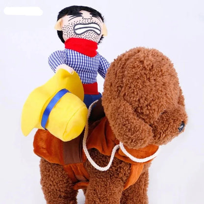 Dog Clothes Riding Horse Cowboy Hat Extra Large