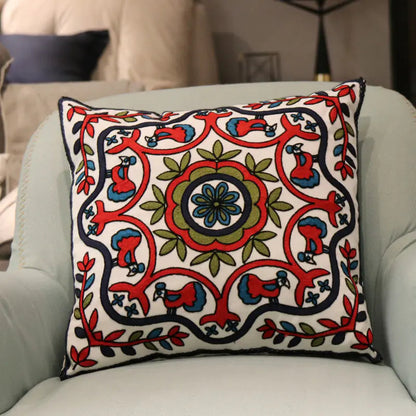 American Cotton Decorative Pillow Cover for Sofa Kia Day Design
