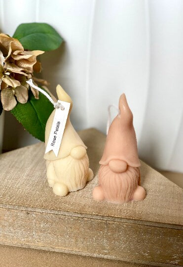 Gnome Scented Candle | Handcrafted Home Decor - Ivory - candles