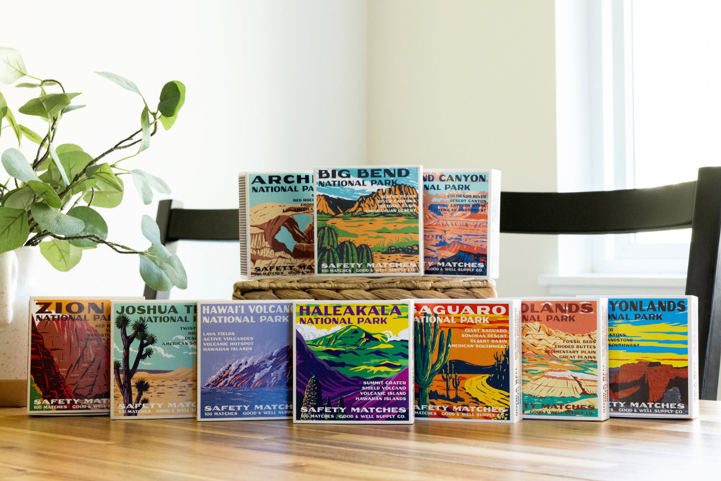 Joshua Tree Vintage National Park Cabin Matches - -