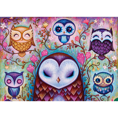 Great Big Owl Dreaming 1000 Piece Jigsaw Puzzle Heye - - Jigsaw Puzzle