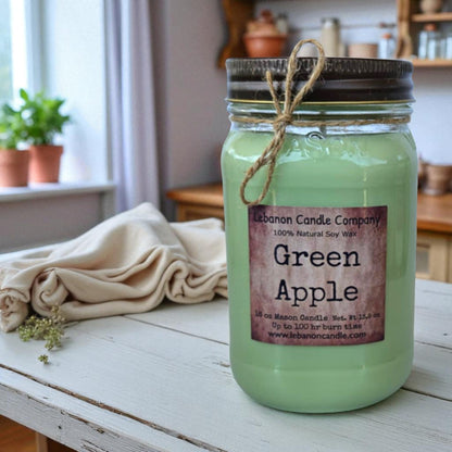 Green Apple Candle - - Candles & Melts