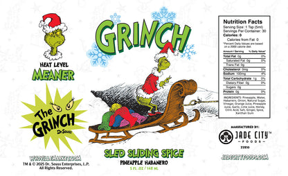 Grinch Hot Sauce 5-Pack : Series 2 - - Hot Sauce