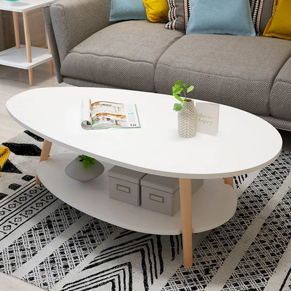 Double-Layer Table Living Room Small Coffee Table Kia Day Design