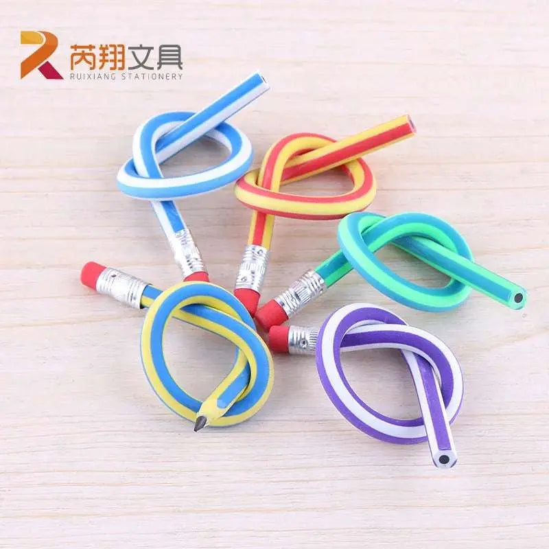 5PCS Magic Bendy Soft Pencil With Eraser