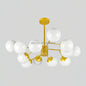 Sputnik Mid Century Modern Light White