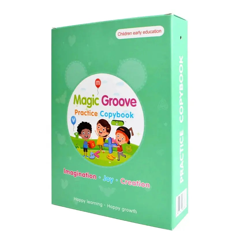 Magic Early Education Writing Practice Reusable Practice Book - Kia Day Design