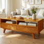 Harmony Wooden Coffee Table - Caramel - Coffee Table