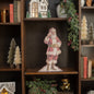 Cheerful Santa Metal Dummy Board - - Decor