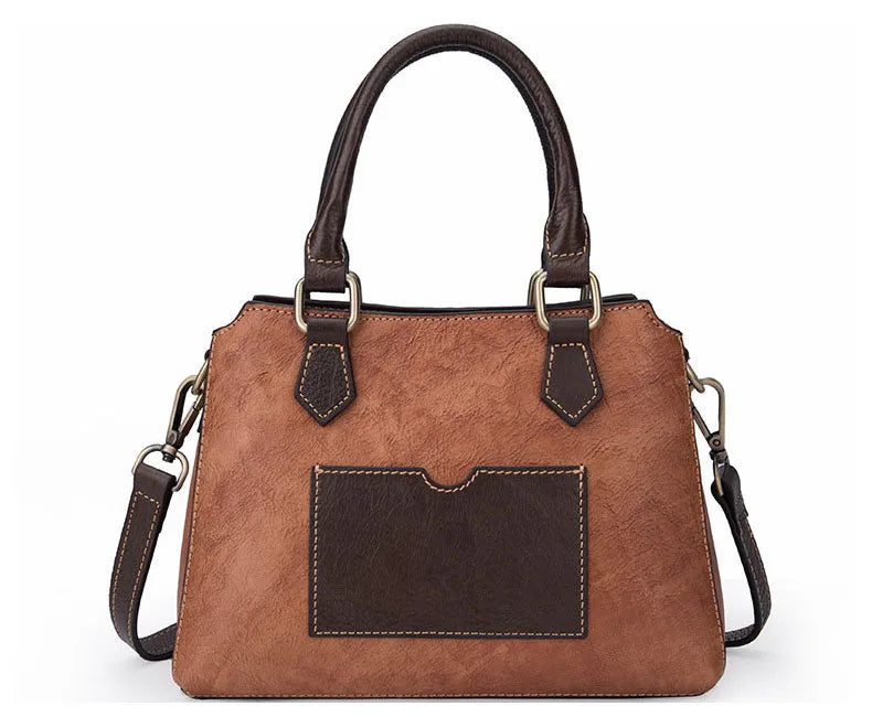 Leather Embossed Pattern Handbags Kia Day Design