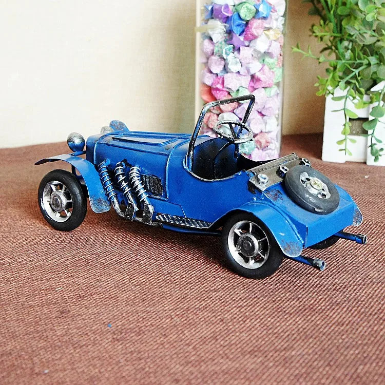 Metal Crafts Classical Old Fashioned Vintage Model Car Kia Day Design