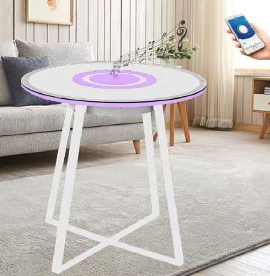 Touch Bluetooth Refrigerator Wireless Charging Speaker USB Smart Coffee Table Kia Day Design