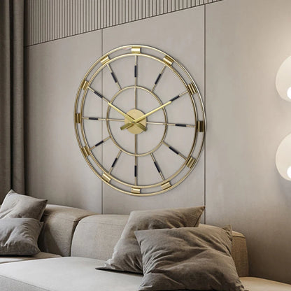 60cm Hanging Metal Wall Clock