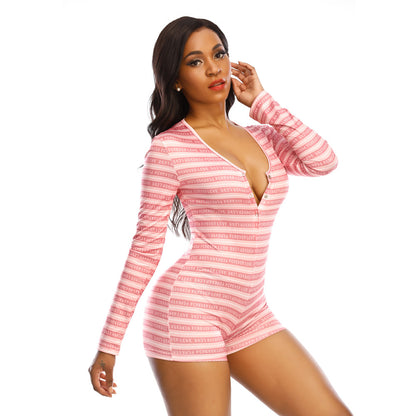 Womens Onesies Sleepwear F