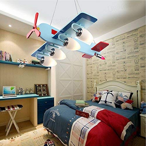 Kids Hanging Light Pendant Lights Ceiling Aircraft LED Light Kia Day Design