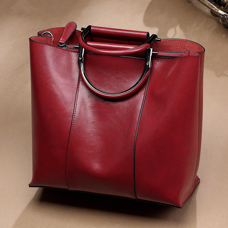 Leather Women Shoulder Bag