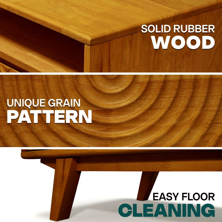 Harmony Wooden Coffee Table - - Coffee Table