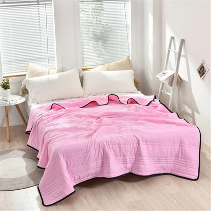 Summer Cooling Blanket Polyester Fiber Cotton Quilt Kia Day Design