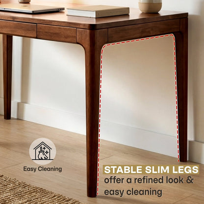 Wilma 48" Rubber Wood Desk - - Table