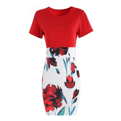 Womens Casual Floral Dress Kia Day Design