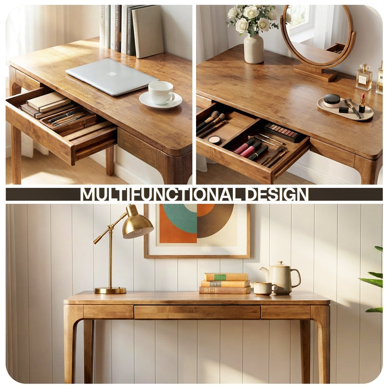 Wilma 48" Rubber Wood Desk - - Table