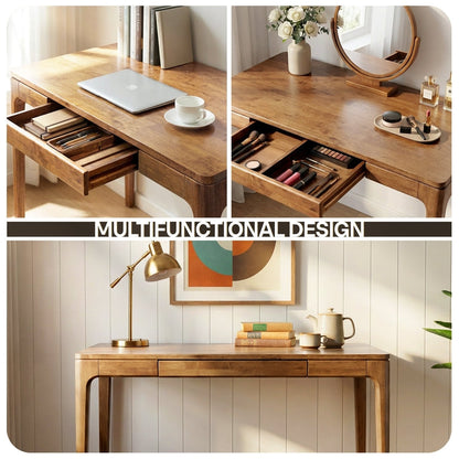 Wilma 48" Rubber Wood Desk - - Table