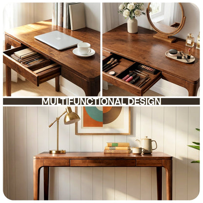 Wilma 48" Rubber Wood Desk - - Table
