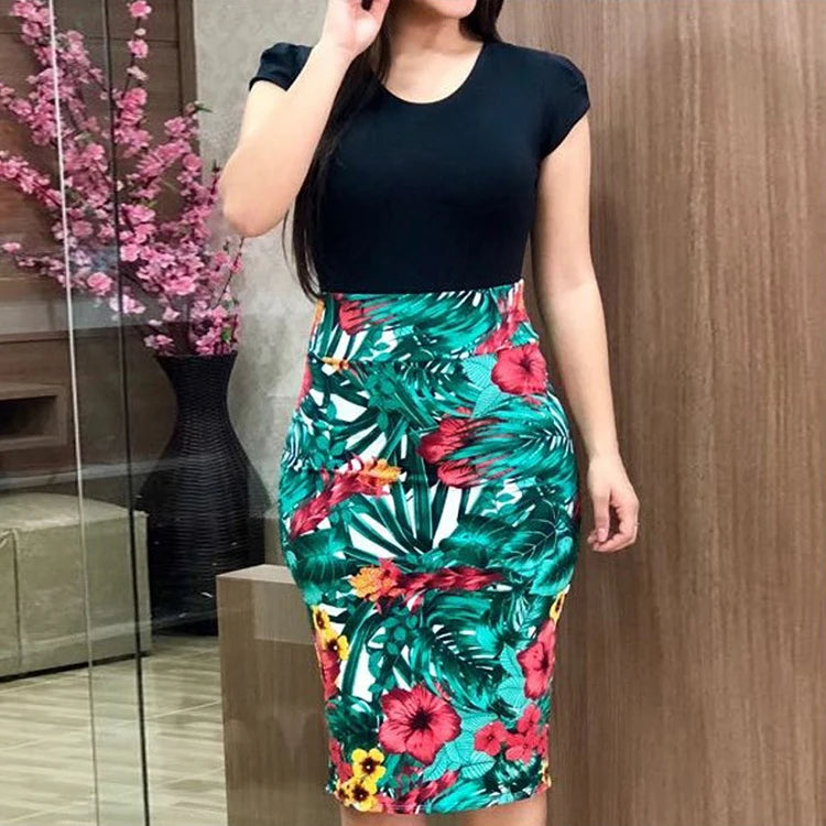 Womens Casual Floral Dress Kia Day Design