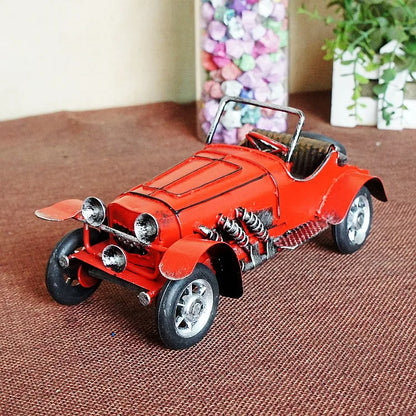 Metal Crafts Classical Old Fashioned Vintage Model Car Kia Day Design