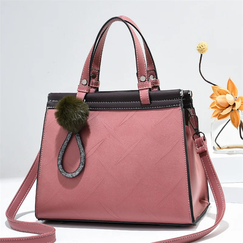 Large Pink Handbags Kia Day Design