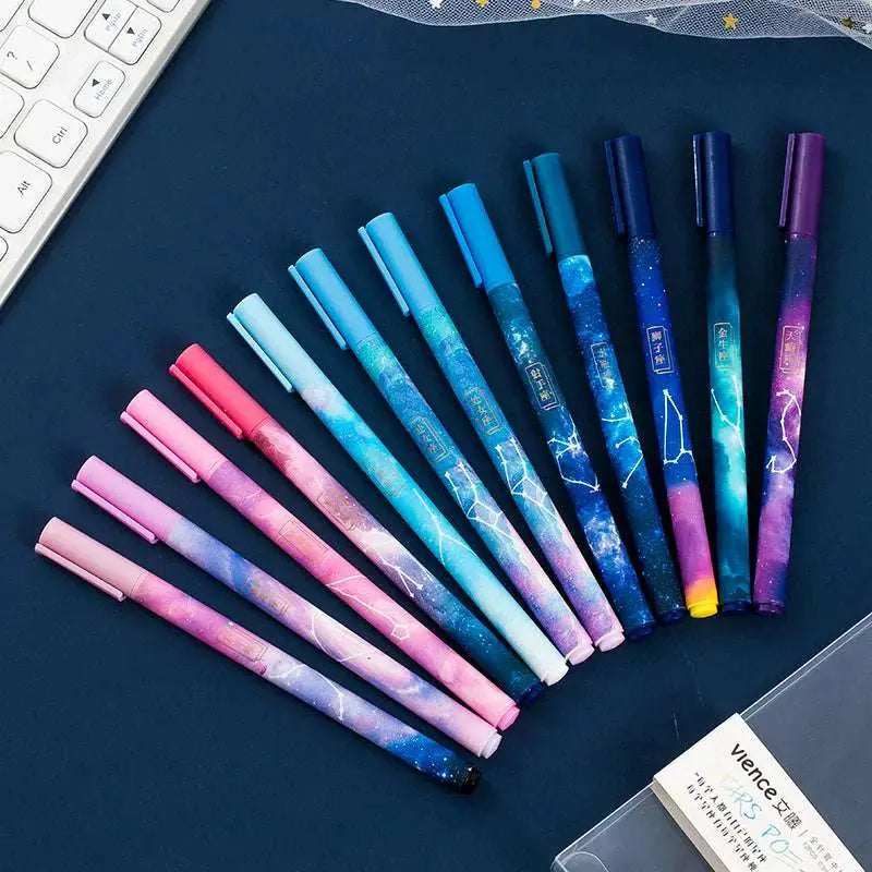 1-3pcs Constellation Gel Pen