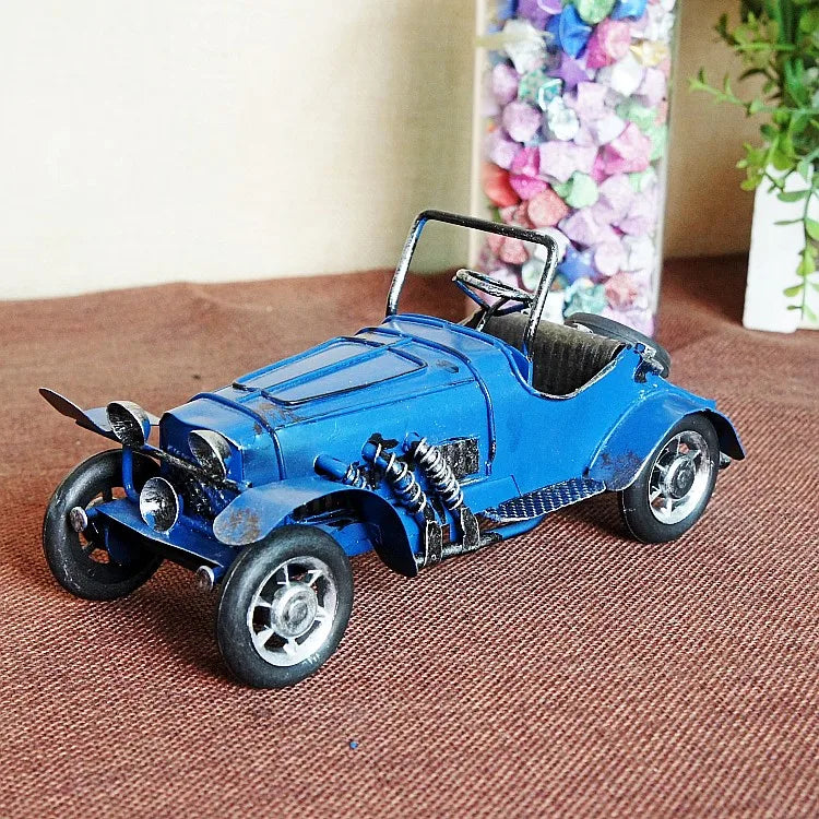 Metal Crafts Classical Old Fashioned Vintage Model Car Kia Day Design