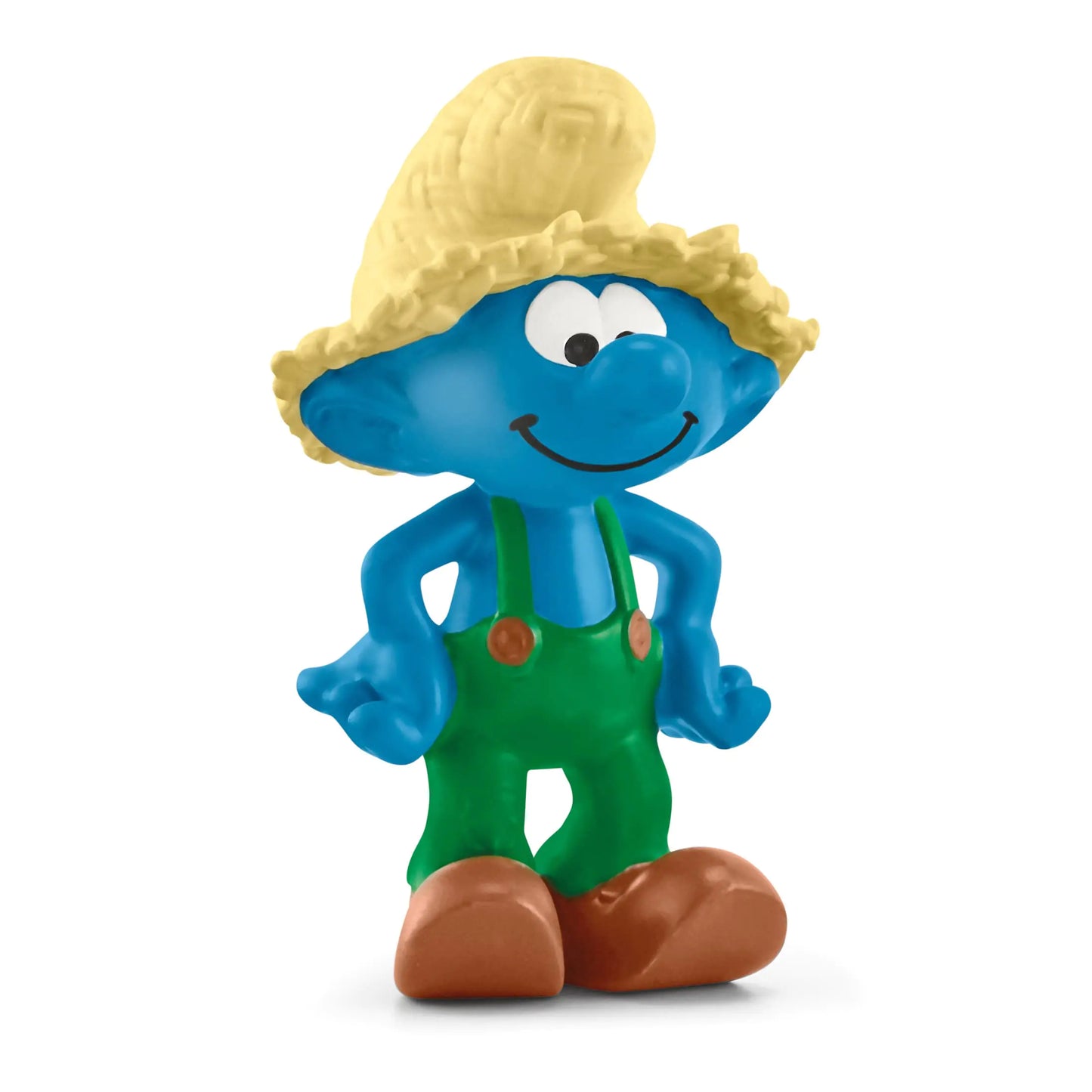 Schleich Smurfs Farmer Smurf Toy Figurine - n a - toy