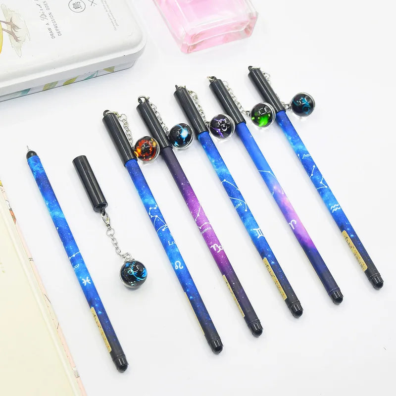 1 PC Luminous Twelve Constellations Pen