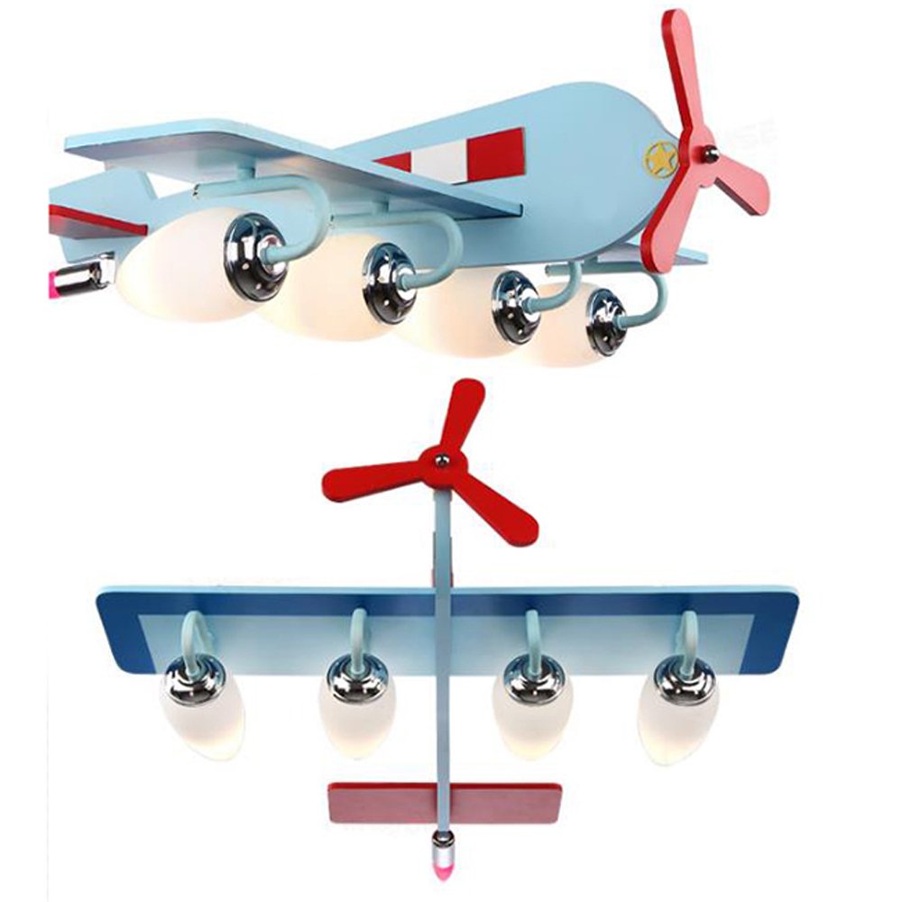 Kids Hanging Light Pendant Lights Ceiling Aircraft LED Light Kia Day Design