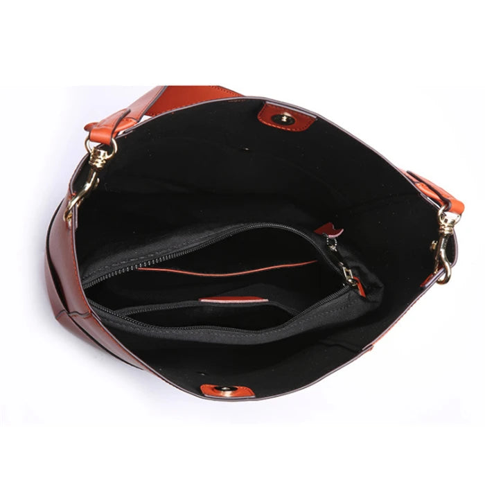 Ladies Handbag Leather Shoulder Kia Day Design