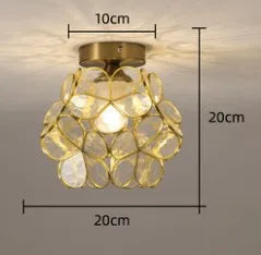 Multi Color Ceiling Lights Flower Glass Ceiling Lamp E26 Hanging Fairy Lights Kia Day Design