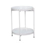 Ironwork Double Tea Table Small Round Table Kia Day Design