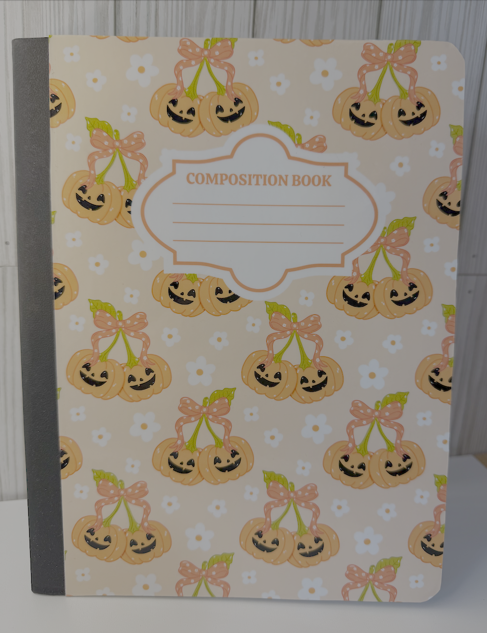 Happy Pumpkins Composition Books - - Journal