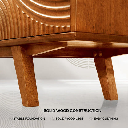 Harmony Wood TV Stand - - TV Stand