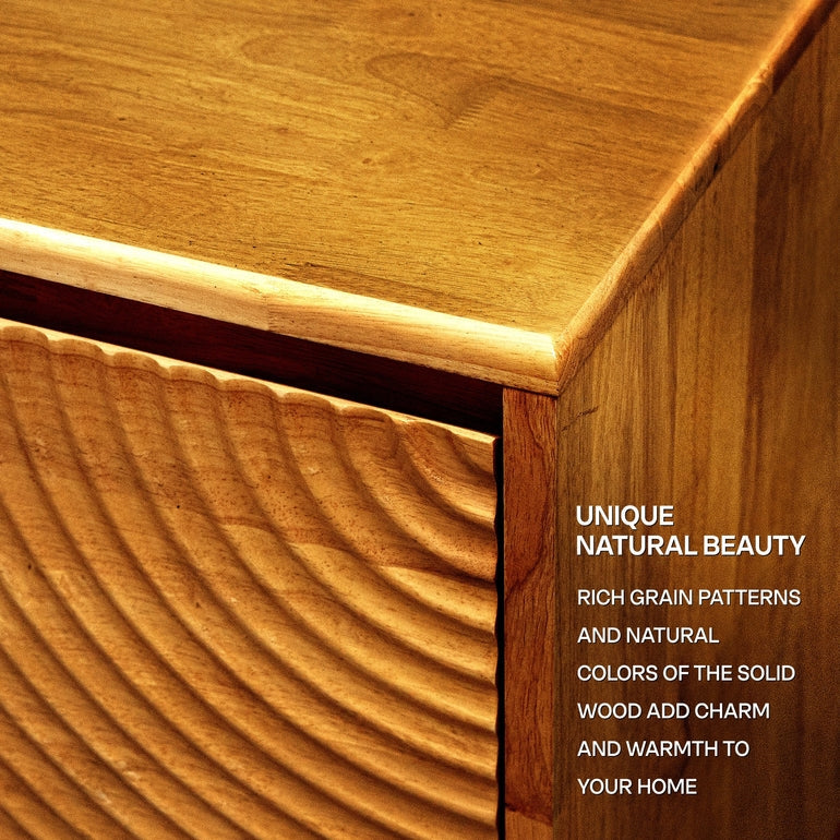 Harmony Wood TV Stand - - TV Stand