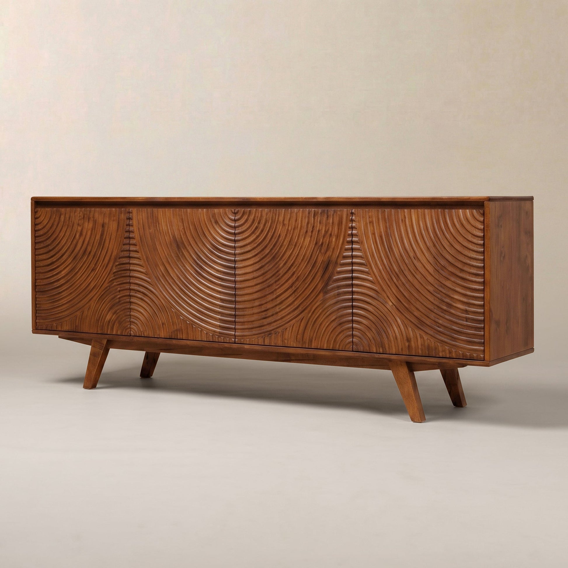 Harmony Wood TV Stand - - TV Stand