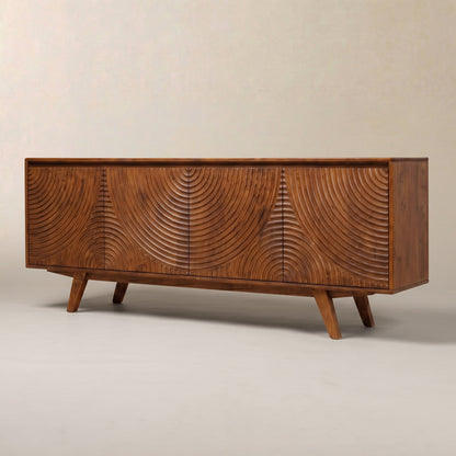 Harmony Wood TV Stand - - TV Stand
