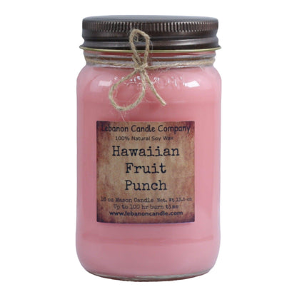 Hawaiian Fruit Punch Candle - - Candles & Melts